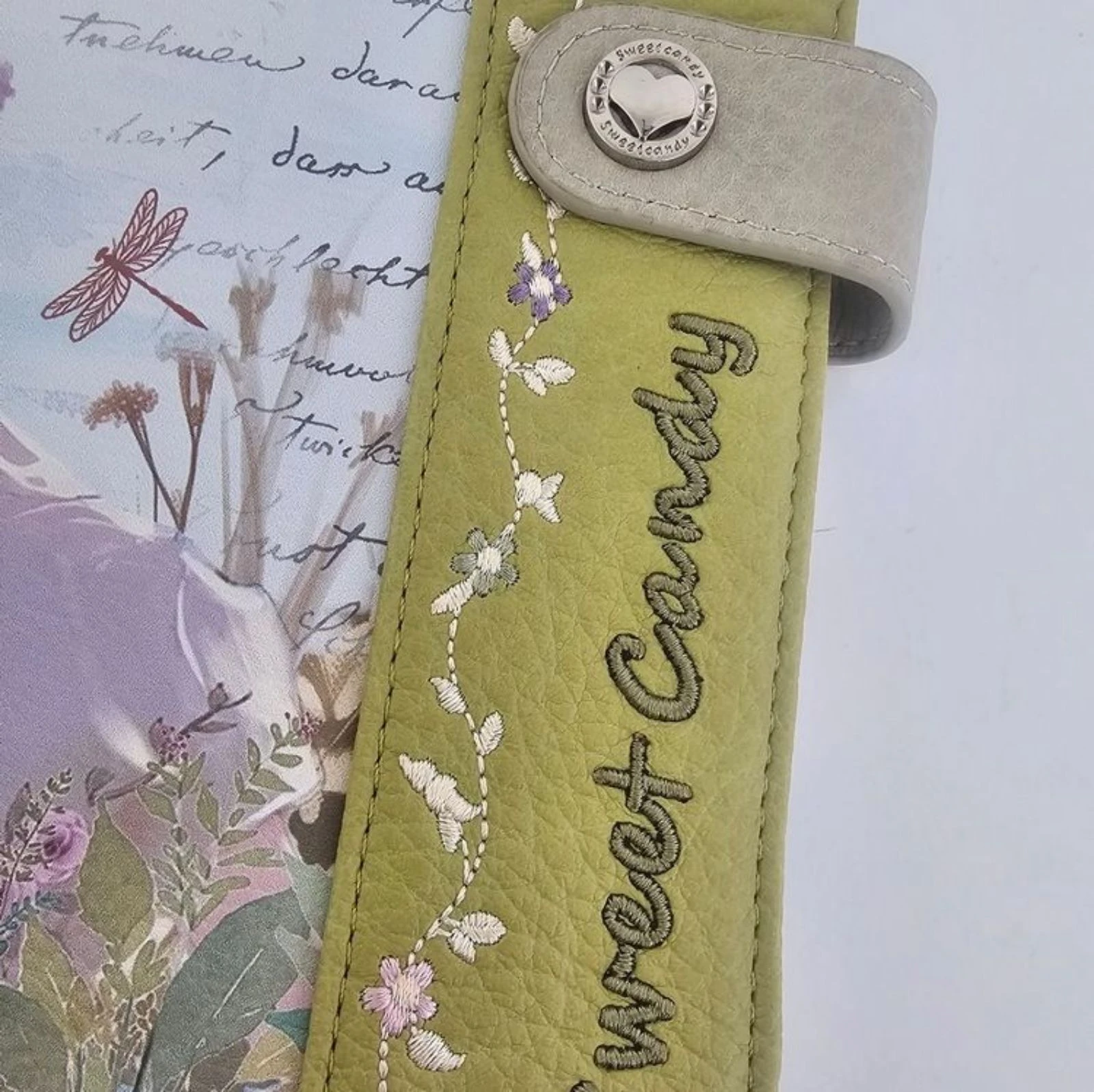 Caderno agenda livreta Sweet Candy verde – photo 7